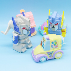 新轉筆刀小學生卷筆刀卡通手搖自動進鉛削筆器創意可愛獎品削筆刀