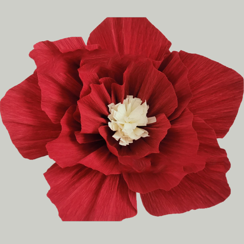 Compromiso sala de bodas decoración de flores plisadas nueva casa vestido de fiesta de boda Fondo pared tridimensional papel flor decoración suministros