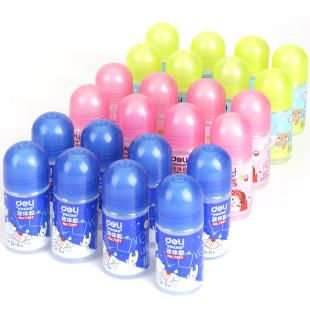 Deli Stationery 7301 Mini Cute Glue Children's Liquid Glue Student Liquid Glue 35ml Glue Wholesale