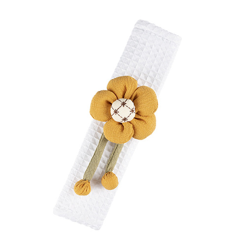 Car Seat Belt Shoulder Cover Cute Sunflower Anti-Strangle Seat Belt Cover Creative Waffle Seat Belt Shoulder Cover