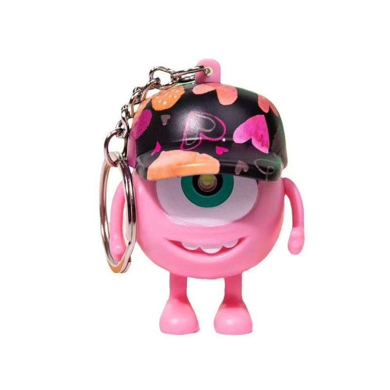 ビッグアイキーホルダー、サウンド人形告白アーティファクト、発光ペンダント、ビッグアイモンスターキーホルダー|undefined