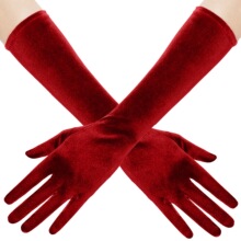 Y 35611 Black Velvet Gloves ����˿������ �羳��Ӧ����ѷ