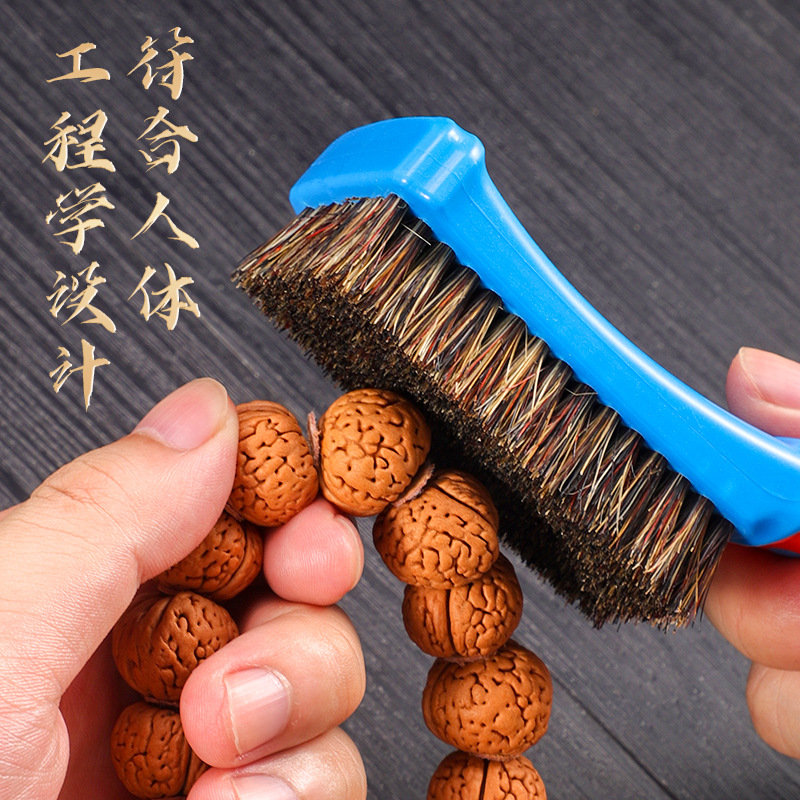 Cellos de pelo de cerdo para eliminar el polvo y limpiar el cepillo de juego de texto portátil de tamaño grande para limpiar el espacio de pelo de diez mil cerdas