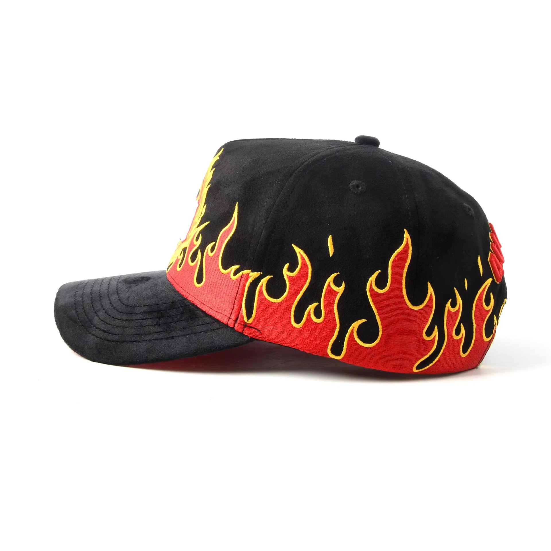 2024 nuevo producto gorra de béisbol 5 páginas gorra deportiva con sombra superior bordado tridimensional gorra de visera masculina de moda al por mayor personalizada