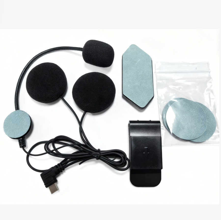 Ejeas Original V6Pro+V4Plus Motorcycle Helmet Bluetooth Headset Helmet Intercom Headset Clip Set