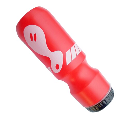 Sports water bottle depending on mountain bike sports with dust cover PC plastic two-color water bottle equipment supplies