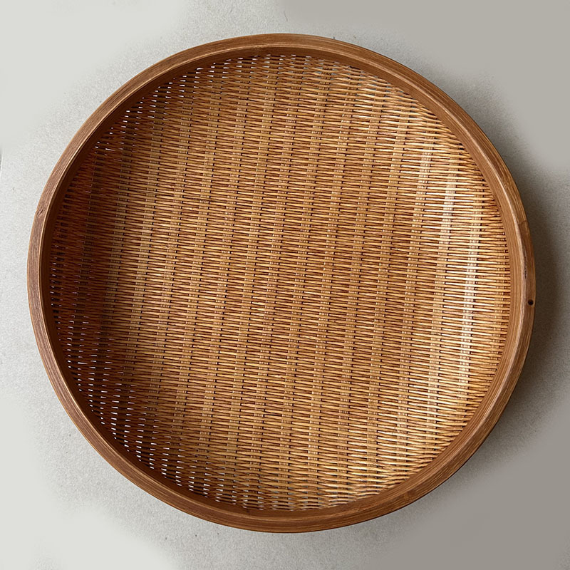 El tejido de bambú recoge cestas, platos de frutas, bocadillos de frutas, cestas de bambú finas, cestas de bambú, platos de frutas, cestas de bambú y cestas de frutas. image 13