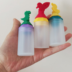 Ins silicone baby anti-choking drinking water feeding newborn taking medicine children's baby pacifier type medicine feeding artifact