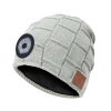 LED lights suitable for men and women, fleece knitted hat, lantern, Amazon