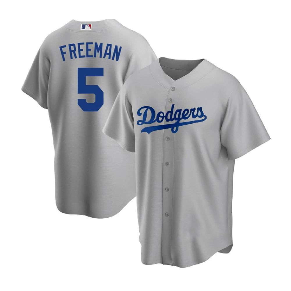  MLB Dodgers Jersey 5#Freeman 17#Ohtani Shohei Otani embroidered baseball uniform