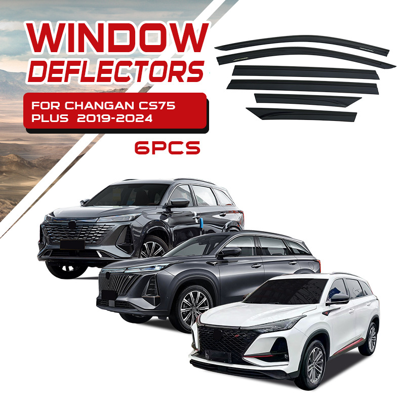 Tenxinrui es adecuado para Chang'an cs75plus lluvia ceja modificación platino lluvia escudo ventana lluvia escudo suministros del coche