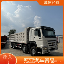 跨境非洲HOWO自卸卡车 6X4二手土方翻斗车国三大泵 371马力自卸车