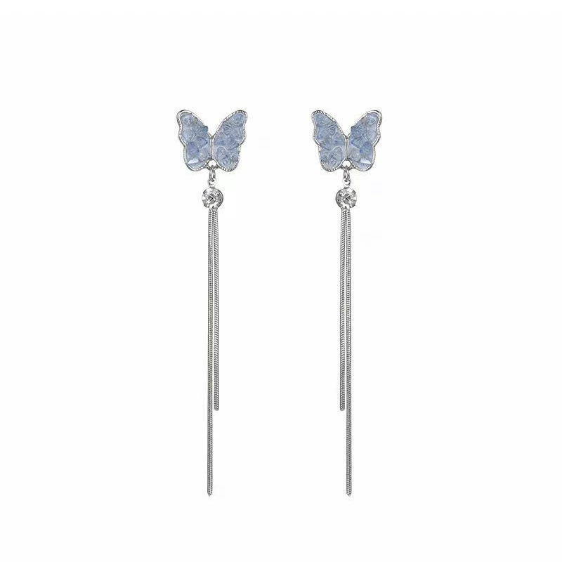 Small design earrings, micro incrustation, high-quality style