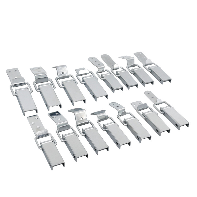 Broche de Presión con Resorte 501-502 de Hierro y Zinc Blanco para Cajas