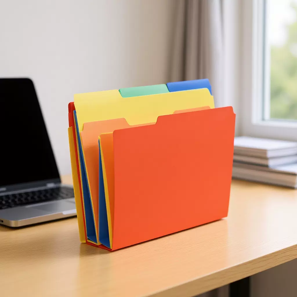 跨境专供马尼拉文件夹A4办公资料收纳册档案夹书皮文件夹现货批发