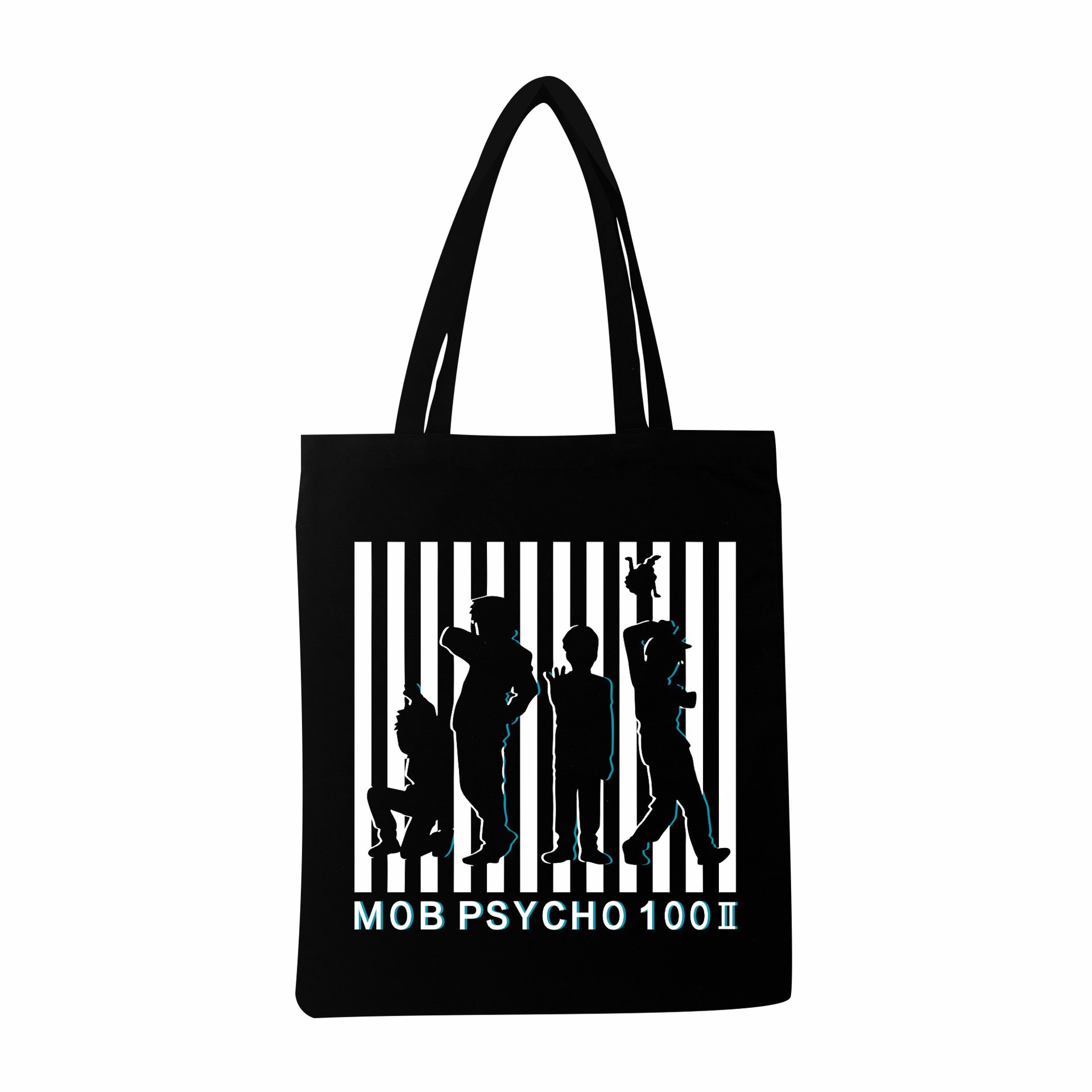 帆布袋 灵能百分百Mob Psycho 100 手提袋学生单肩帆布包购物袋