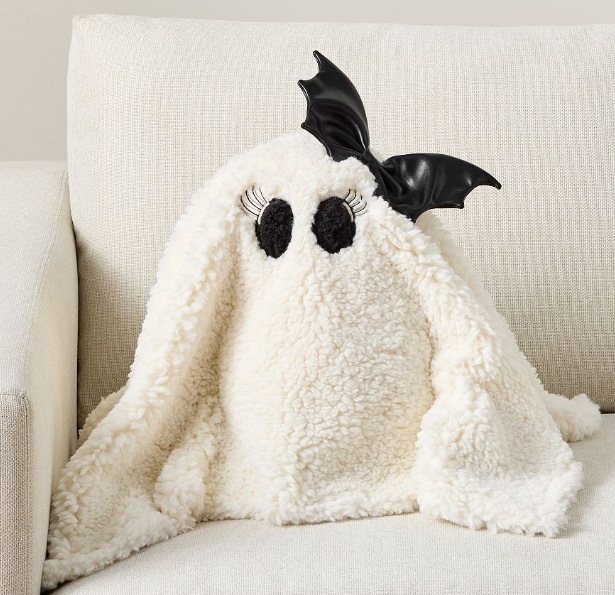 新品Peek a Boo Cat Ghost pillowhalloよもとしたハロウィーンぬいぐるみ|undefined