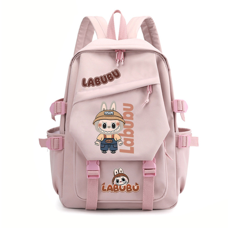 新しいバブルマトラ ラブブ プリントランドセル 小学生 中学生 おしゃれ 通気性 カジュアル バックパック|undefined