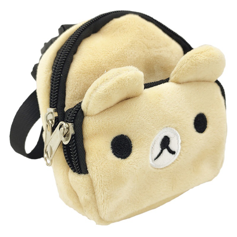 Mascota perro mochila portátil mochila para salir de peluche perro bolsa de aperitivos lindo cachorro mochila en stock