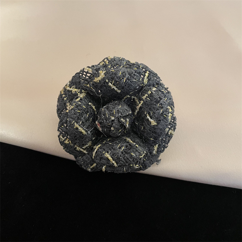 Camellia Brosche Im Retro Stil Für Damen, Modisches Accessoire_voghion.com