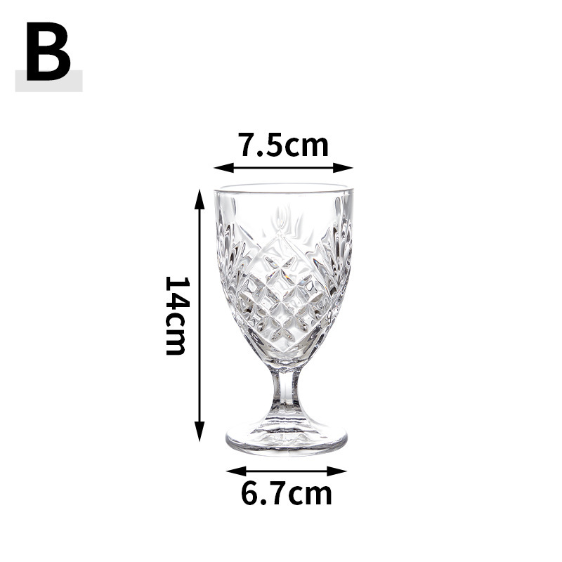 Taza de helado creativa al por mayor Tazón de helado estilo ins Tazón de bebida fría Batido de postre Tazón de vidrio Ensalada de frutas Tazón pequeño