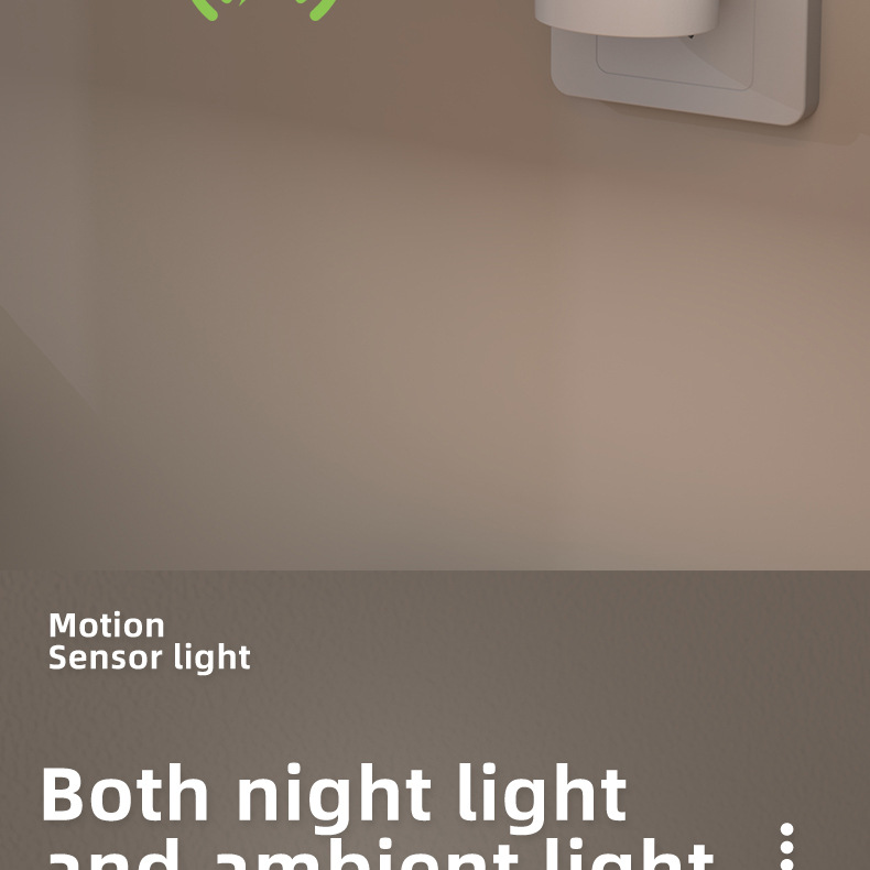 Luce notturna ricaricabile con sensore di movimento per camera_voghion.com