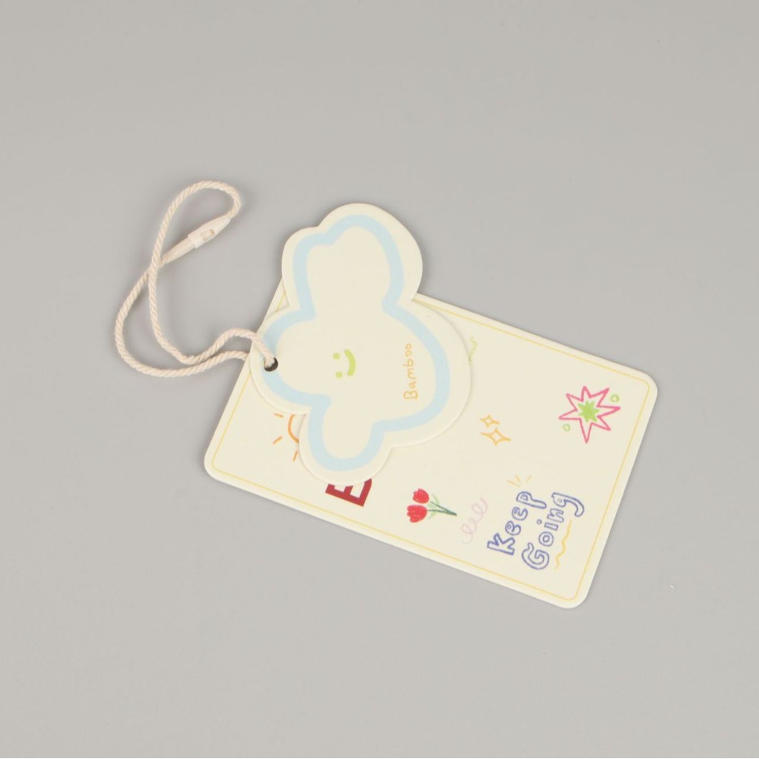 Cartoon plush toy tag card custom made clothes for women underwear…