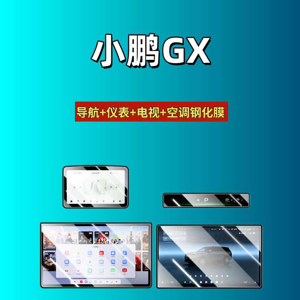 Suitable for 26 Models of Xpeng Gx Central Control Navigation Screen Tempered Film Interior Accessories Modification Parts Gear Shift Protection Film