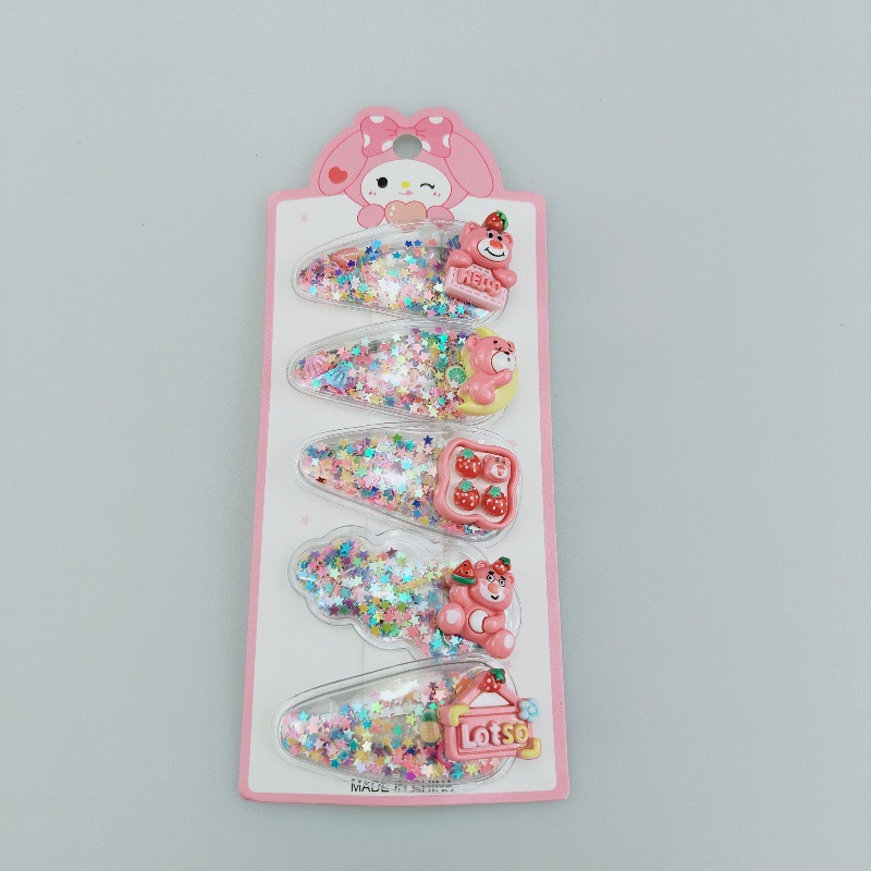 Strawberry Bear - Set de 5 piezas con tarjetas