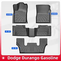 Подходит для Dodge Dodge Durango16-24 3D всепогодный материал TPE ножки коврик для багажника