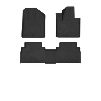 Specialized 16-20 Right-Hand Drive Kia Sorento m Car Floor Mats Tpe Rubber Waterproof Carpet (Universal Foot Pad) - right-hand-drive-rhd-2016-2020-sorento-5-seater-5-seater-tpe-floor-mats-3-pieces-in-total-full-tpe-special-car-dedicated