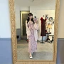 印花少女复古日系套装