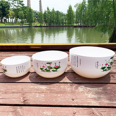 睡蓮碗蓮盆無孔荷花盆塑料家用庭院陽台養銅錢草花盆水培大號