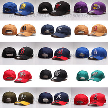 外贸美式nfl职业棒球帽大联盟球队帽 NBA遮阳帽 mIb弯檐帽鸭舌帽