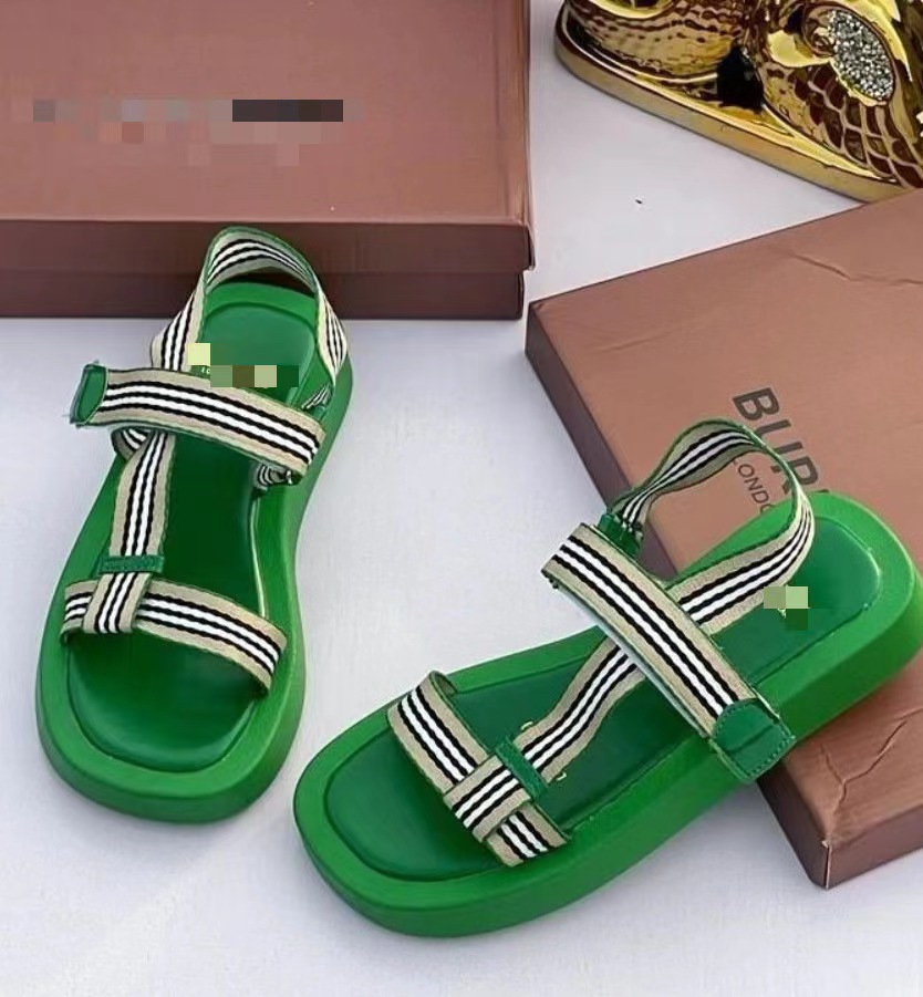 Women's Vacation Color Block Round Toe Beach Sandals display picture 1