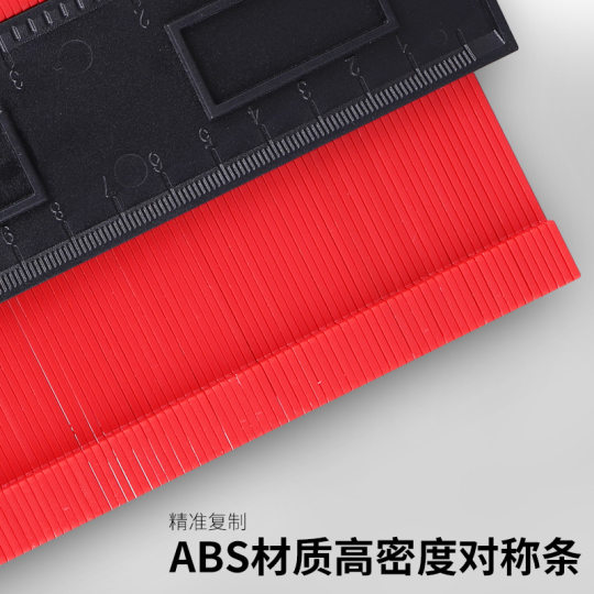 Multi-function contour gauge Radian gauge irregular sheet metal profiling gauge carpentry angle sampling gauge