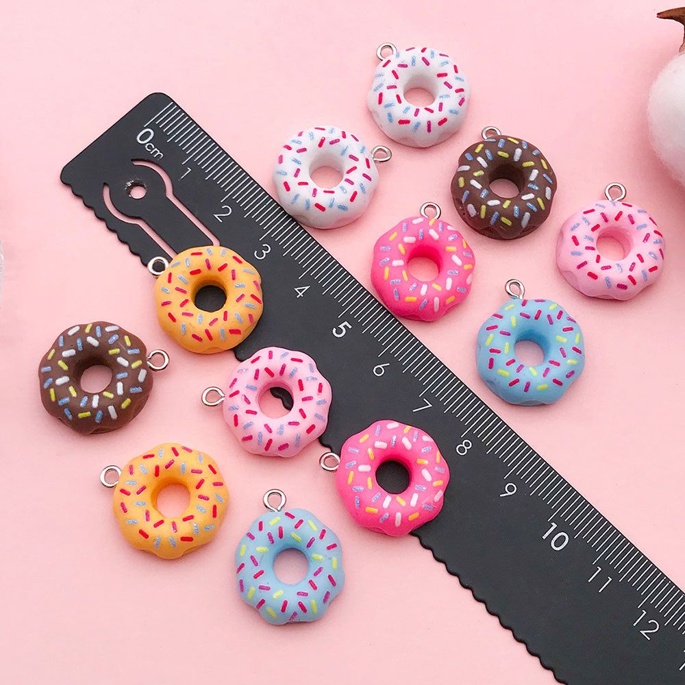1 Piece Alloy Donuts Pendant display picture 5
