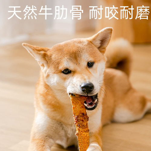 Puppy Steak Snacks Rib Teething Sticks Bite-resistant Teddy Dog Training Chews Small and Medium-sized Dogs Golden Retriever Pet Snacks