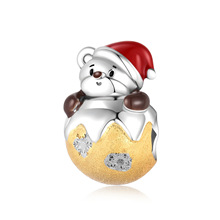 �¿��}�Q��ɫѩ��С�ܴ��� S925���y���DIY����ɢ���}�Q���YƷ