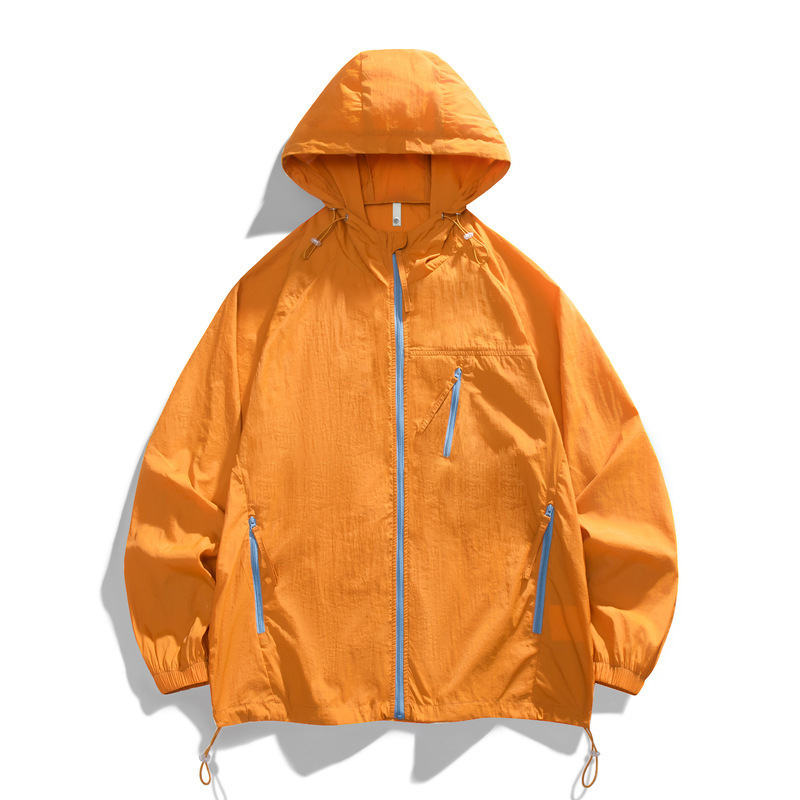 Customized Sun Protection Clothing 2025 New Quick-Drying Nylon Ice Silk Upf50+ Skin Clothing Light and Breathable Jacket Wholesale