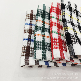 High-Quality Polyester-Cotton Kitchen Towels in Stock, Water-Absorbent, Quick-Drying Cleaning Towels, Tea Towels Directly Supplied from the Source Factory