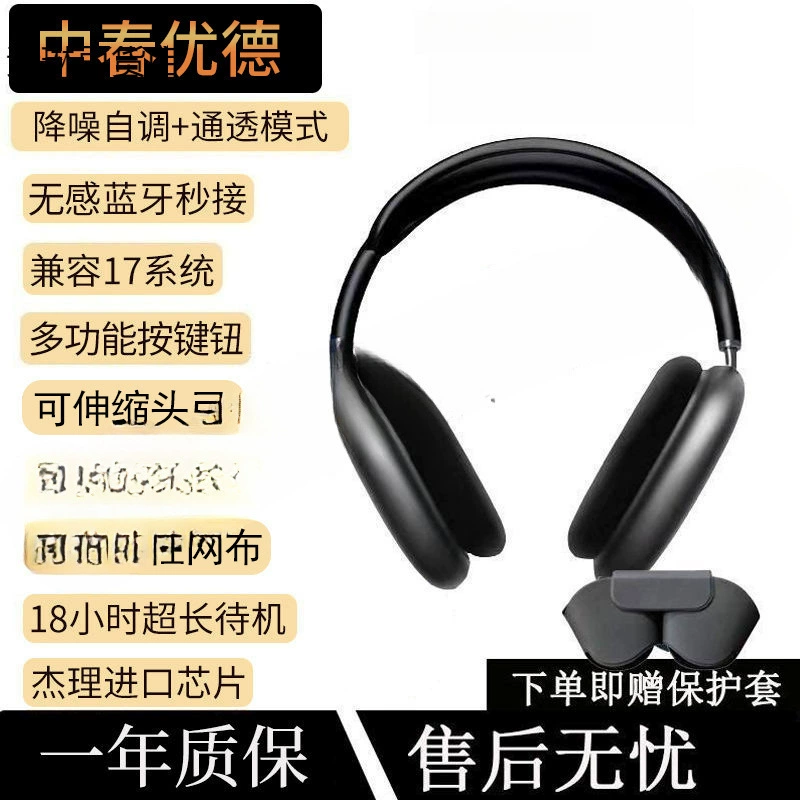 Наушники North China AirPods Max беспроводное шумоподавление, спортивный слот подходят для Apple Android и Huawei