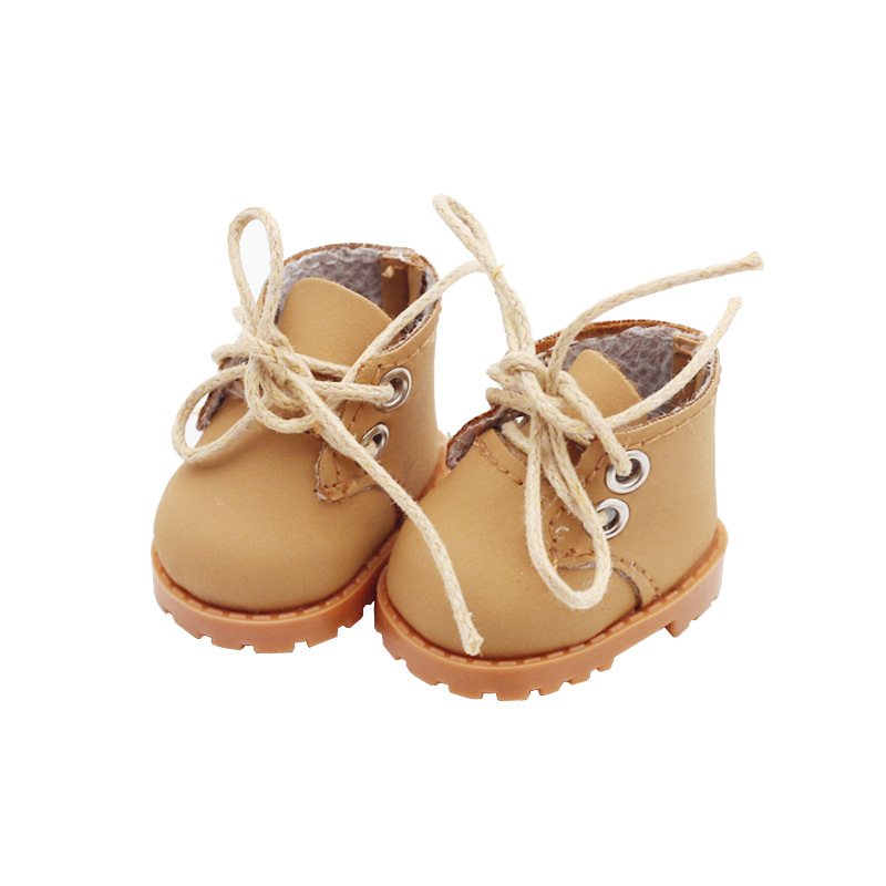 10cm algodón EXO zapatos de bebé 15cm pequeño rabu botas Martin colgante de felpa muñeca dedo zapatos de juguete