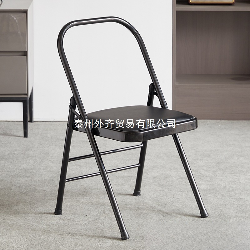 多功能辅助椅折叠椅新款艾扬格瑜伽椅子加厚专业版瑜伽馆凳子绢花|undefined