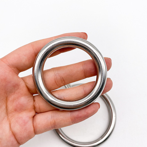 批发304 316不锈钢圆环 O型环实心圆圈 焊接环 手拉圆环 链条圆环
