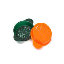 家用小工具塑料沥水器罐头滤水器有耳罐头隔渣过滤 厨房工具