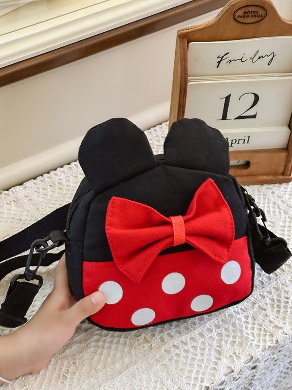 Bolsos de lona de dibujos animados lindos japoneses para niños, bolsas de cambio para niños divertidos, bolsas de ocio para estudiantes de hombro único
