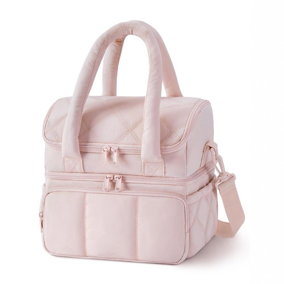 Double-layer Thermal Insulation Bag Lunch Bag Picnic Thermal Insulation Bag Coke Refrigerated Leak-proof Thermal Insulation Tote Bag_voghion.com