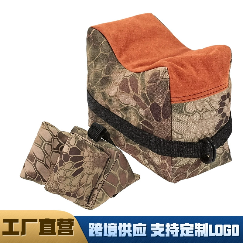 Популярная тактическая подушка-сэндбэг для военно-тактических устрашений, подушка-сэндбэг для прицеливания, подушка-опора для стрельбы лежа, фиксируемая сумка, многоразовая.