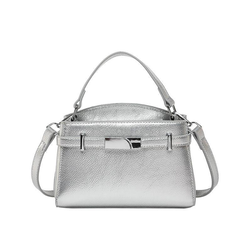 Bolsos populares de este año, primavera y verano 2025, nuevos bolsos de mujer, bolsos de hombro de textura de alta gama, transmisión en vivo del mismo bolso de mensajero